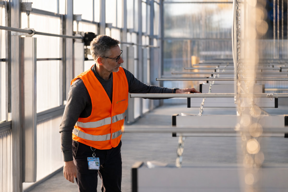 Tecnico AgriRed in serra