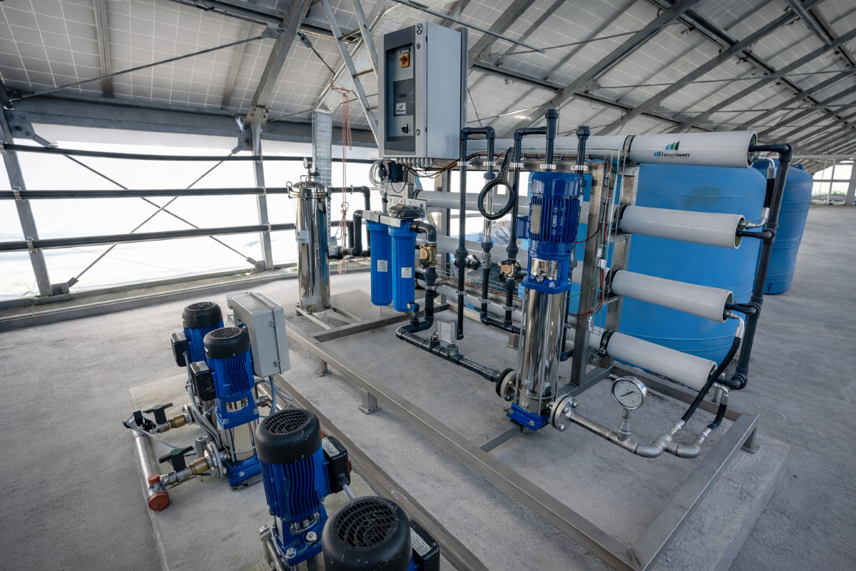 Impianto trattamento acque AgriRed